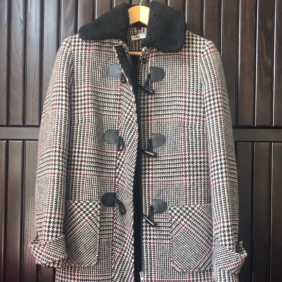 NafNaf Heavy Coat. Sz 34(France)/US 4 Like New - Picture 4 of 4